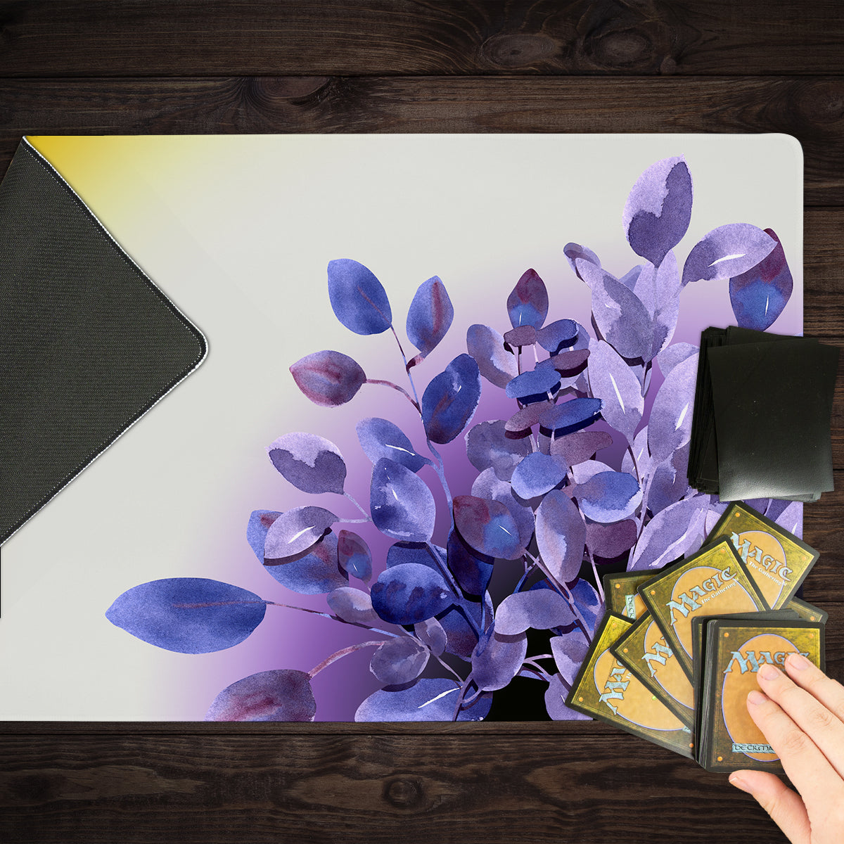 Tranquil Leaves Playmat - Premium Playmat from Inked Gaming - Just $34.99! Shop now at Game Crave Tournament Store