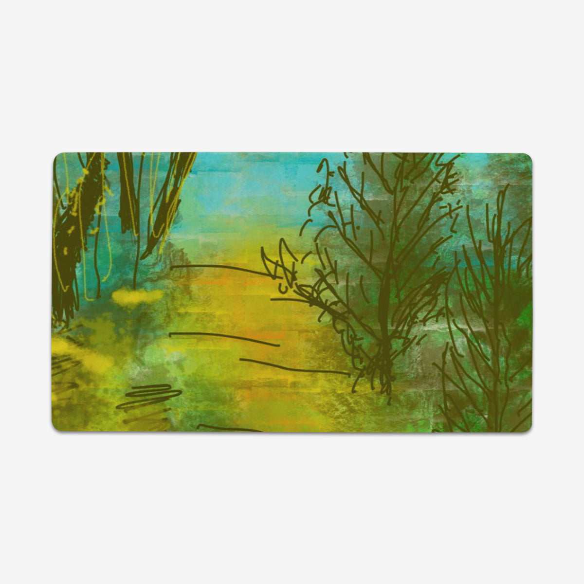 Summer Forest Playmat - Premium Playmat from Inked Gaming - Just $34.99! Shop now at Game Crave Tournament Store