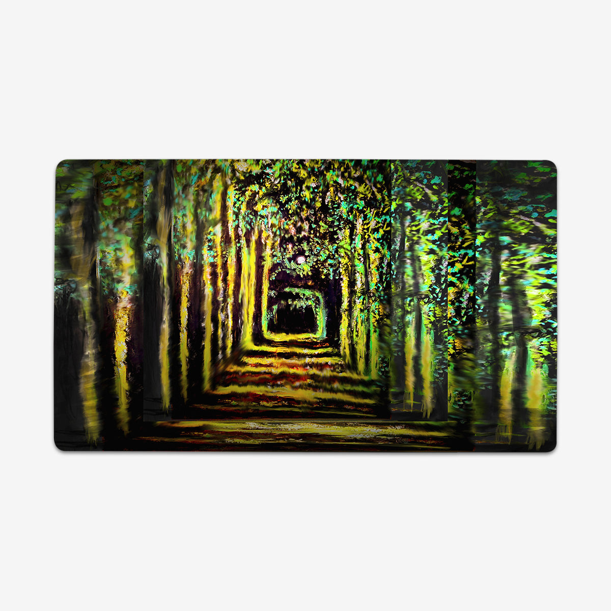 Yellow Maze Playmat - Premium Desk Mat from Inked Gaming - Just $34.99! Shop now at Game Crave Tournament Store