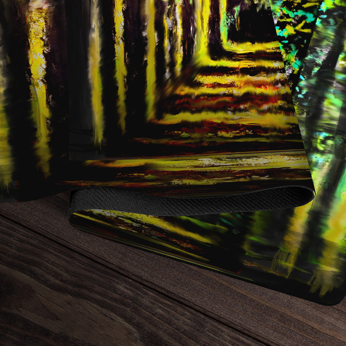 Yellow Maze Playmat - Premium Desk Mat from Inked Gaming - Just $34.99! Shop now at Game Crave Tournament Store