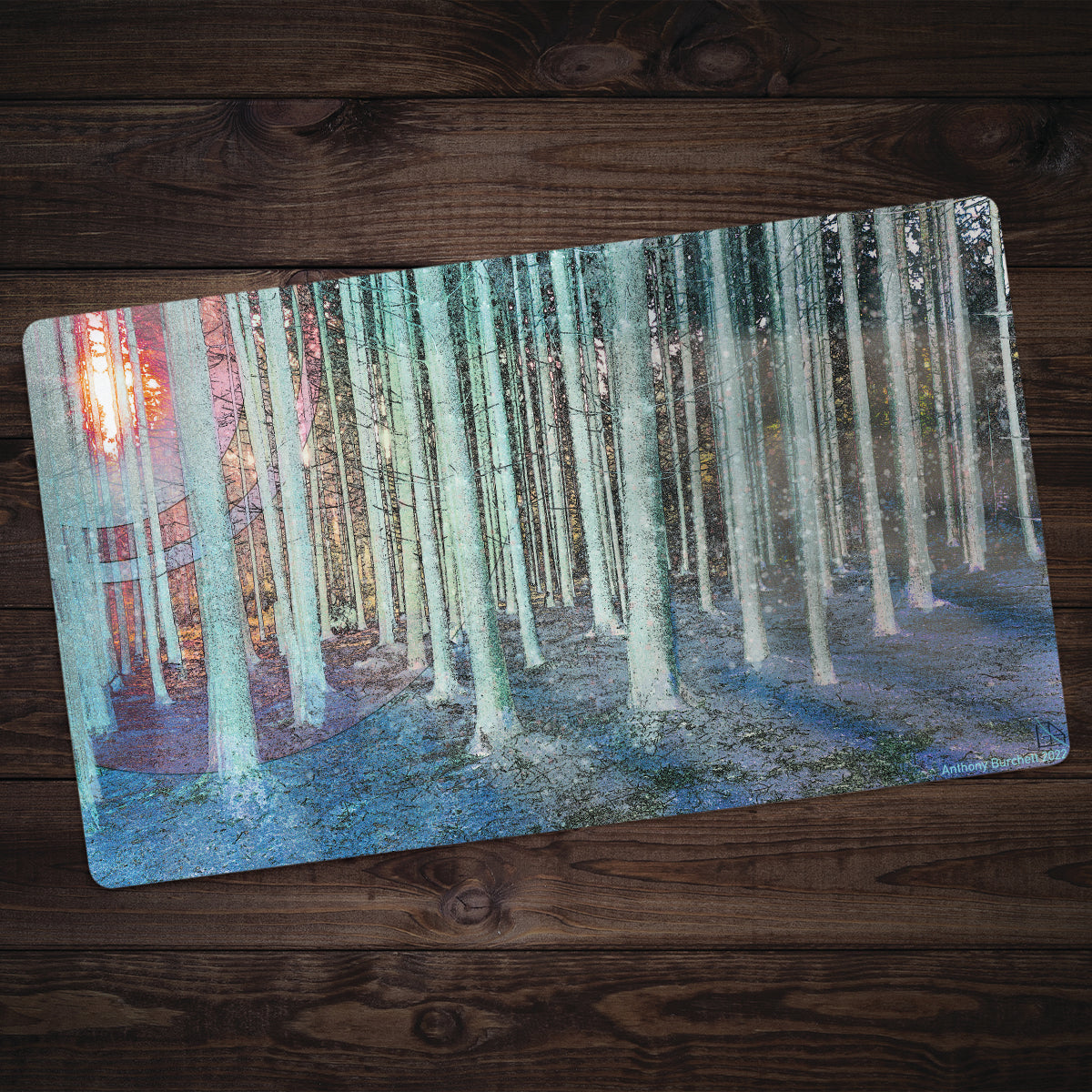 Twilight Woods Playmat - Premium Playmat from Inked Gaming - Just $34.99! Shop now at Game Crave Tournament Store