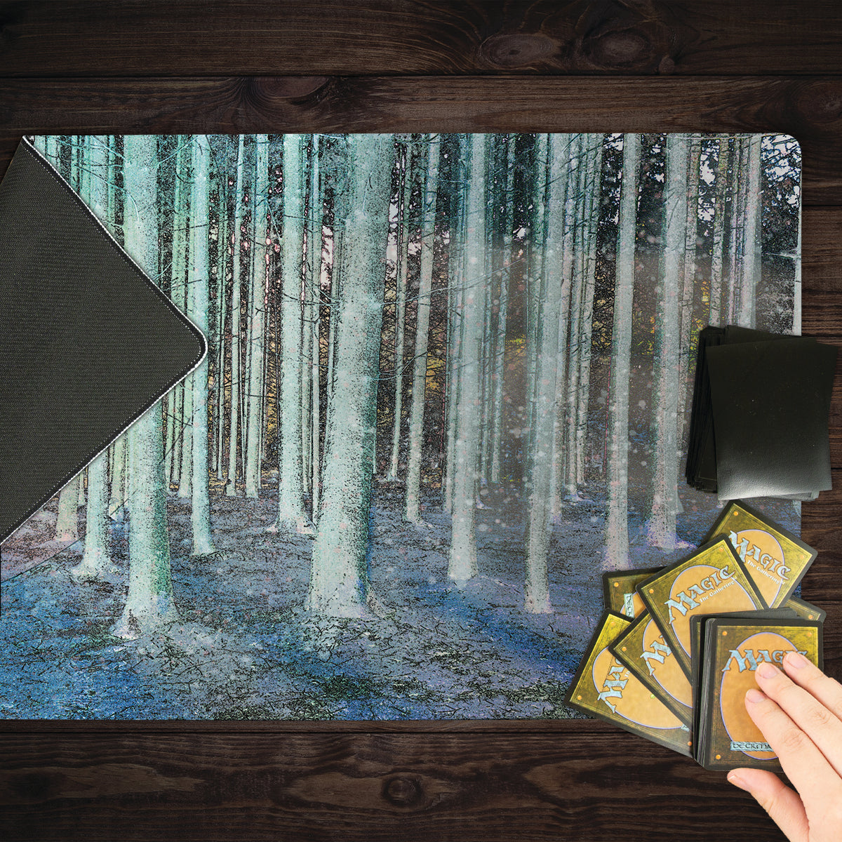 Twilight Woods Playmat - Premium Playmat from Inked Gaming - Just $34.99! Shop now at Game Crave Tournament Store