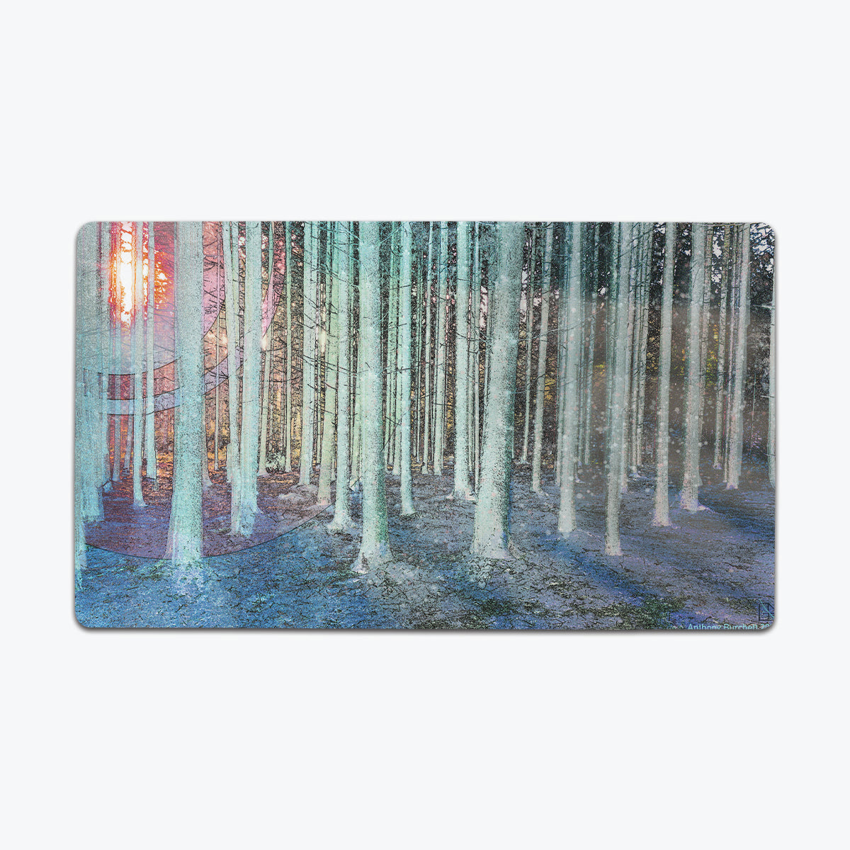 Twilight Woods Playmat - Premium Playmat from Inked Gaming - Just $34.99! Shop now at Game Crave Tournament Store
