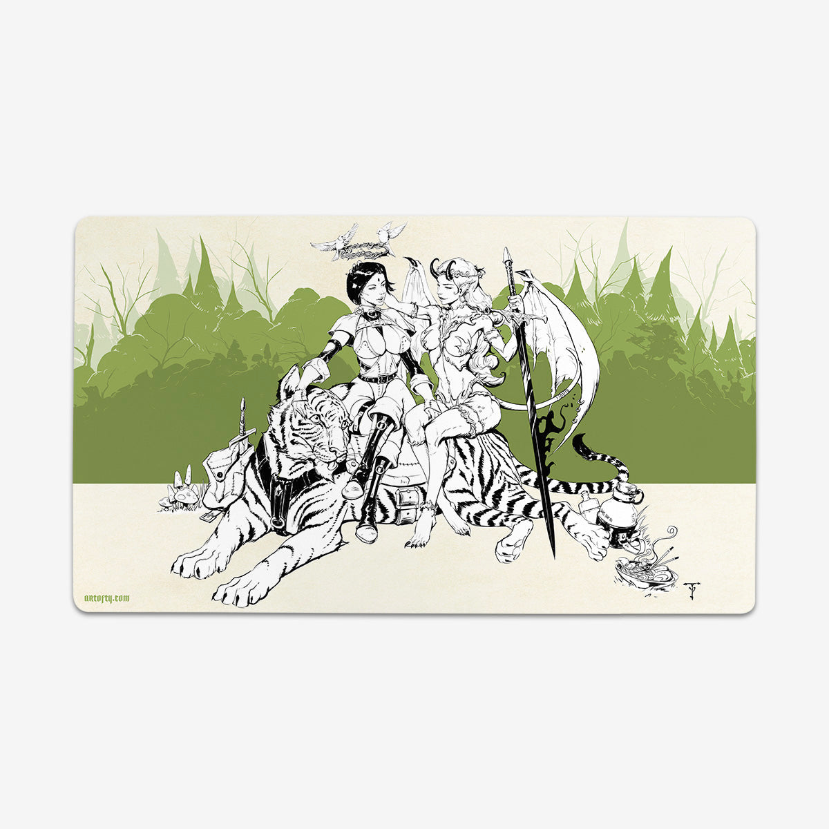 Tiger Pals Playmat - Premium Playmat from Inked Gaming - Just $34.99! Shop now at Game Crave Tournament Store