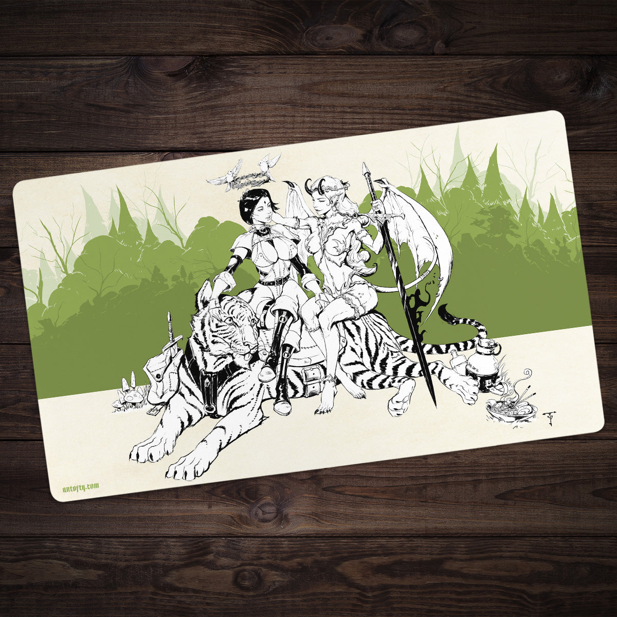 Tiger Pals Playmat - Premium Playmat from Inked Gaming - Just $34.99! Shop now at Game Crave Tournament Store