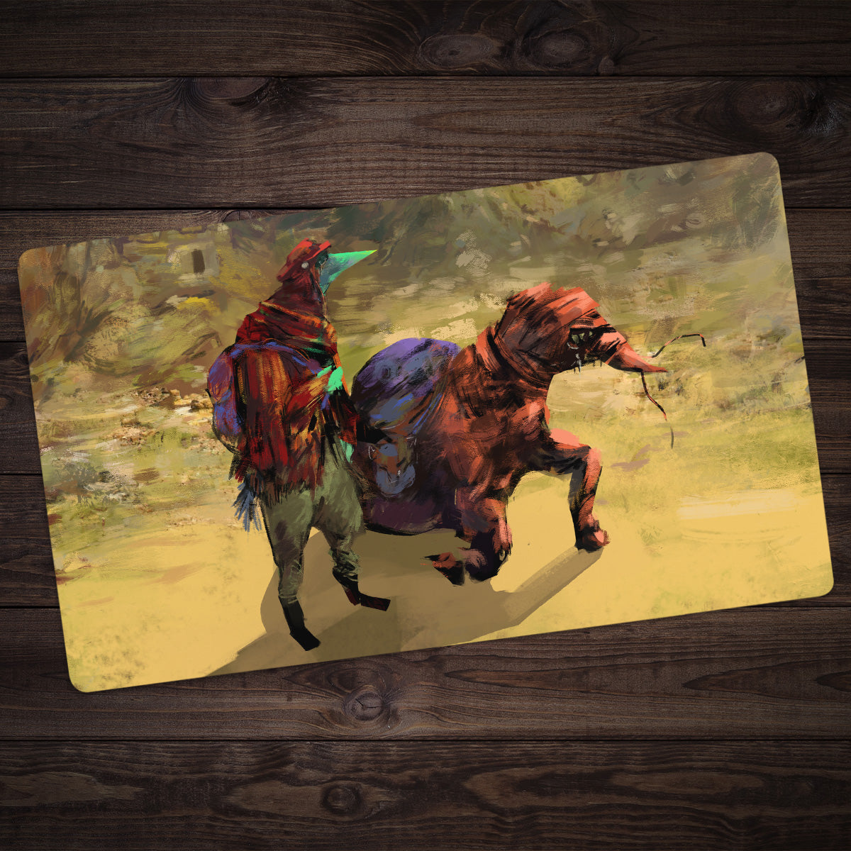 Travelling Merchant Playmat - Premium Playmat from Inked Gaming - Just $34.99! Shop now at Game Crave Tournament Store