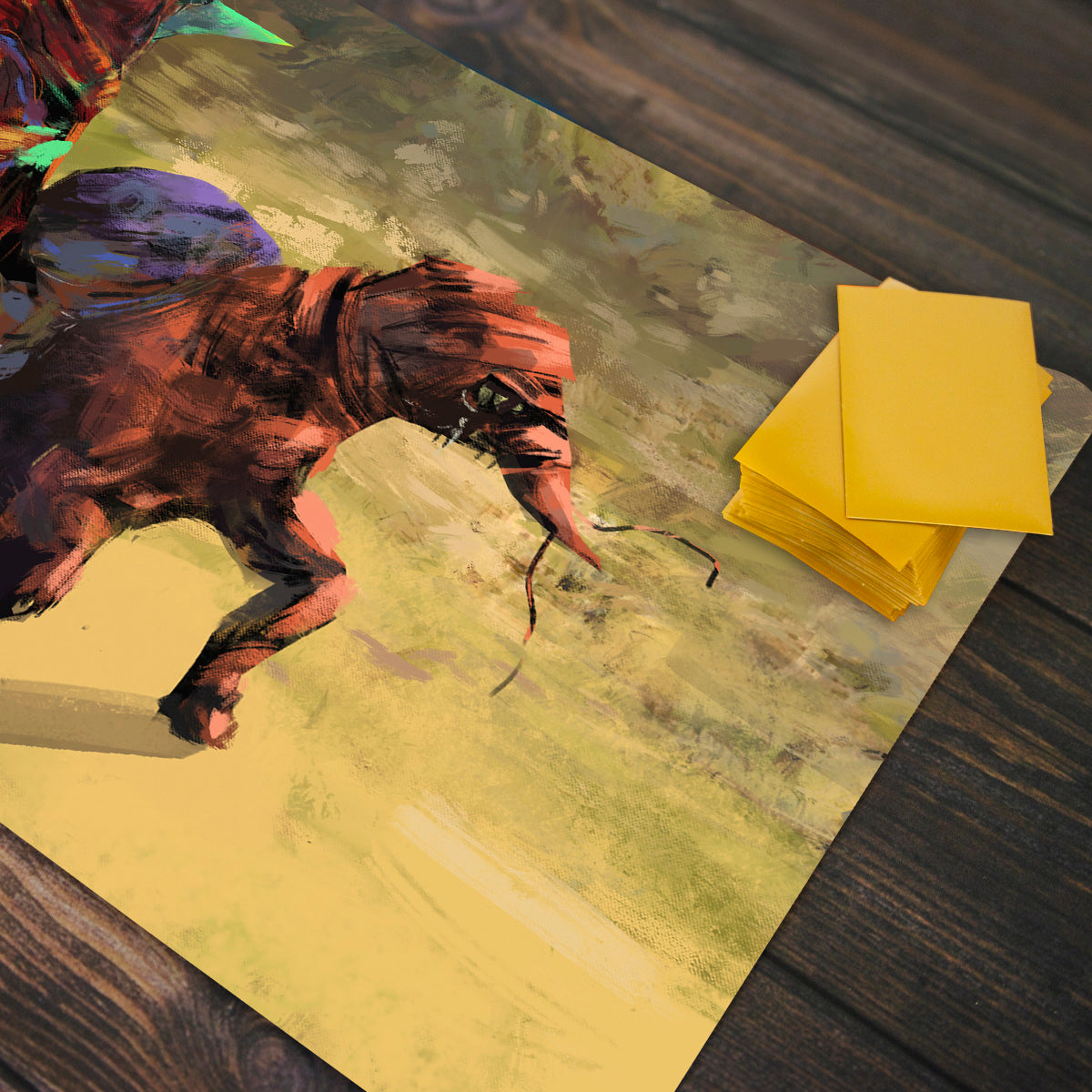 Travelling Merchant Playmat - Premium Playmat from Inked Gaming - Just $34.99! Shop now at Game Crave Tournament Store