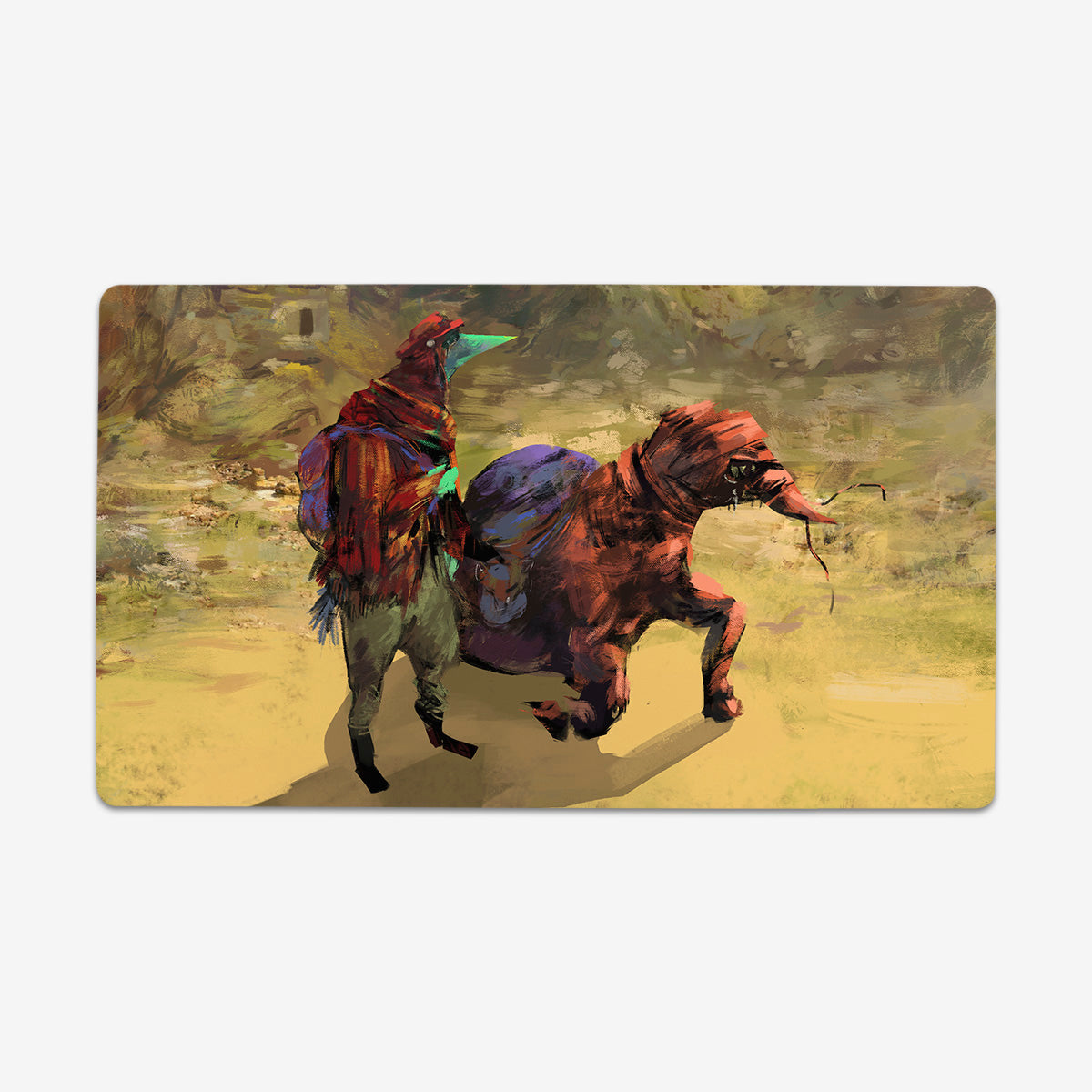 Travelling Merchant Playmat - Premium Playmat from Inked Gaming - Just $34.99! Shop now at Game Crave Tournament Store
