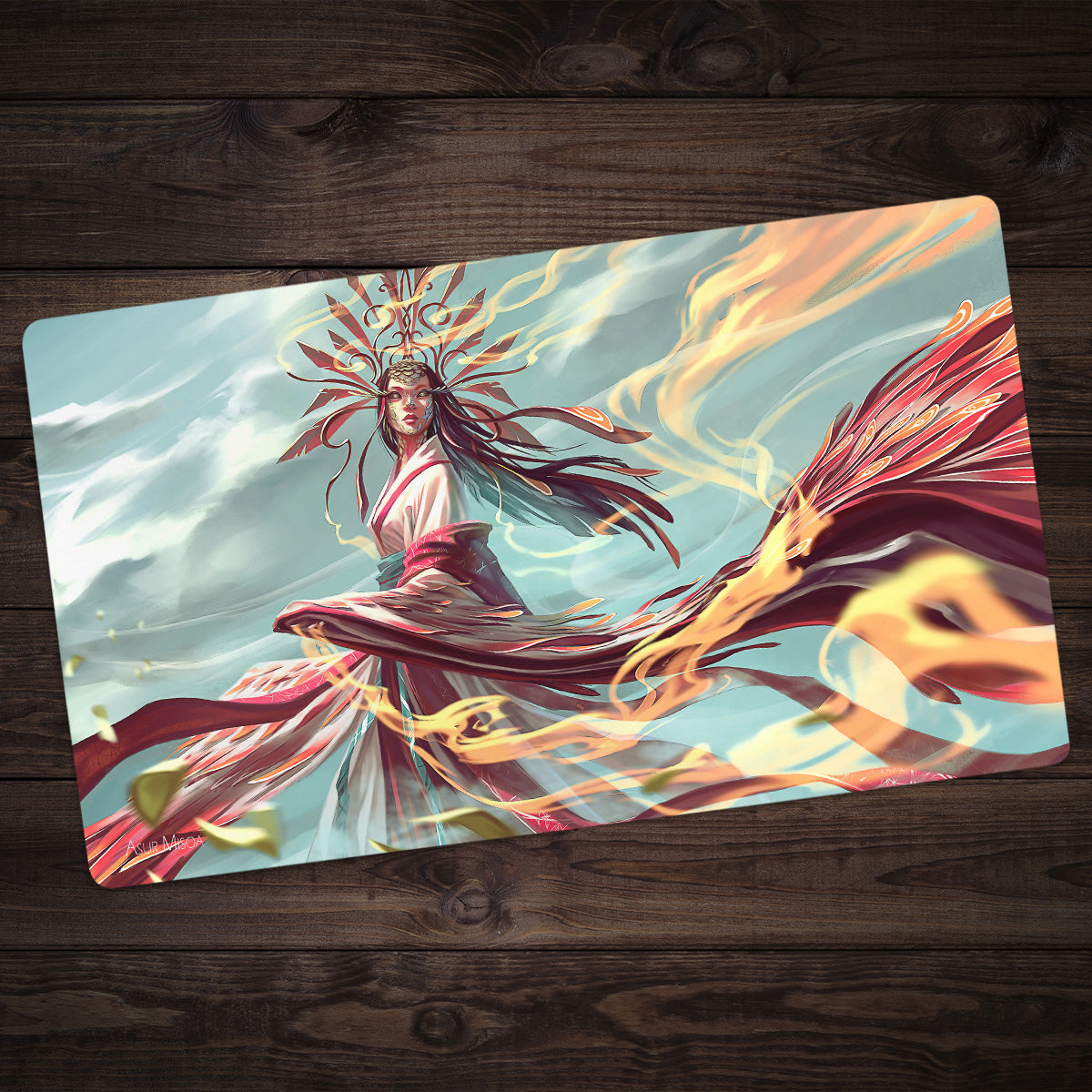 Suzahu The Wizard Playmat - Premium Playmat from Inked Gaming - Just $34.99! Shop now at Game Crave Tournament Store