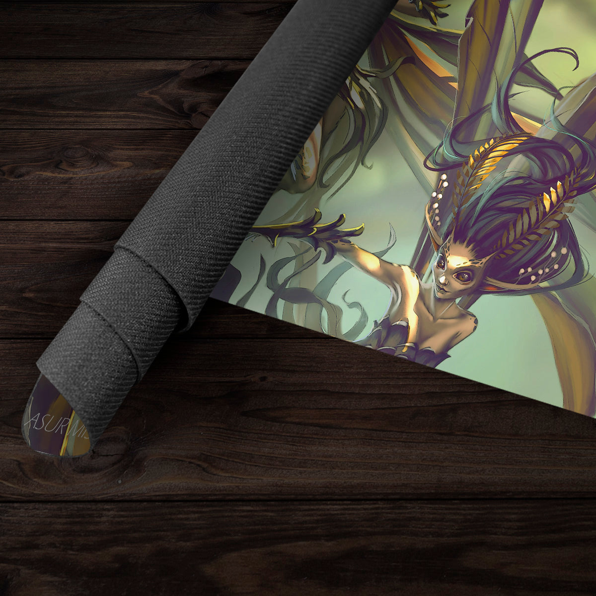 The Bellefeuille Triplets Playmat - Premium Desk Mat from Inked Gaming - Just $34.99! Shop now at Game Crave Tournament Store