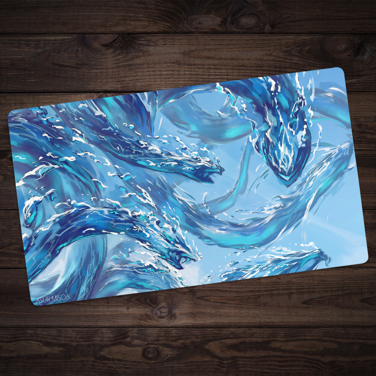 Tsunamhydra Playmat - Premium Desk Mat from Inked Gaming - Just $34.99! Shop now at Game Crave Tournament Store