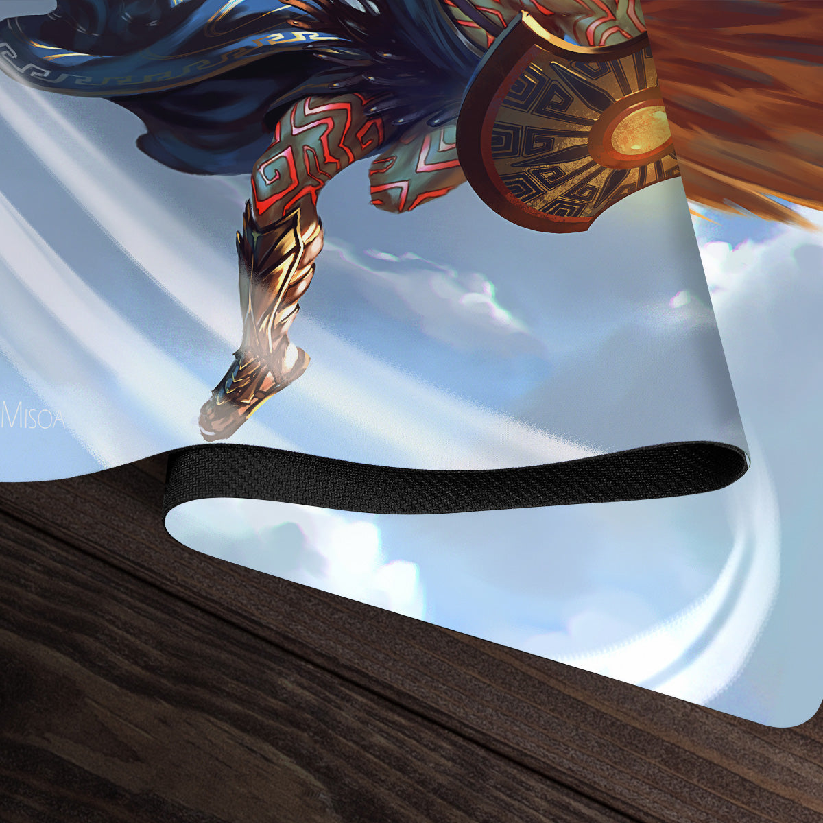 Upsistos The Angel Playmat - Premium Playmat from Inked Gaming - Just $34.99! Shop now at Game Crave Tournament Store