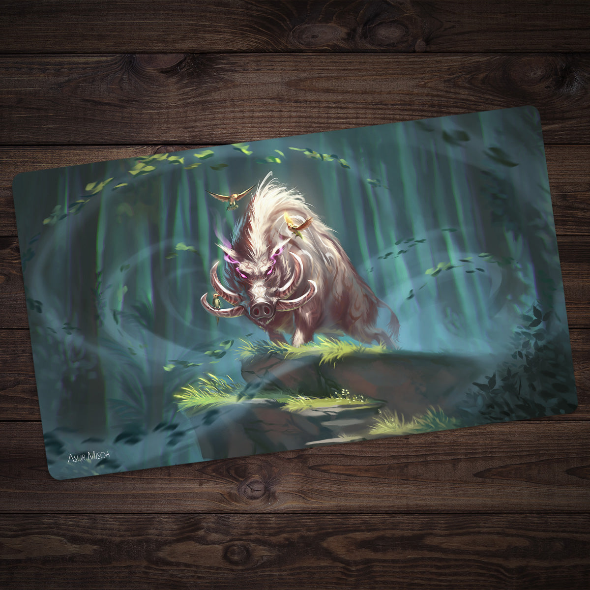 Vahara Forest Playmat - Premium Playmat from Inked Gaming - Just $34.99! Shop now at Game Crave Tournament Store