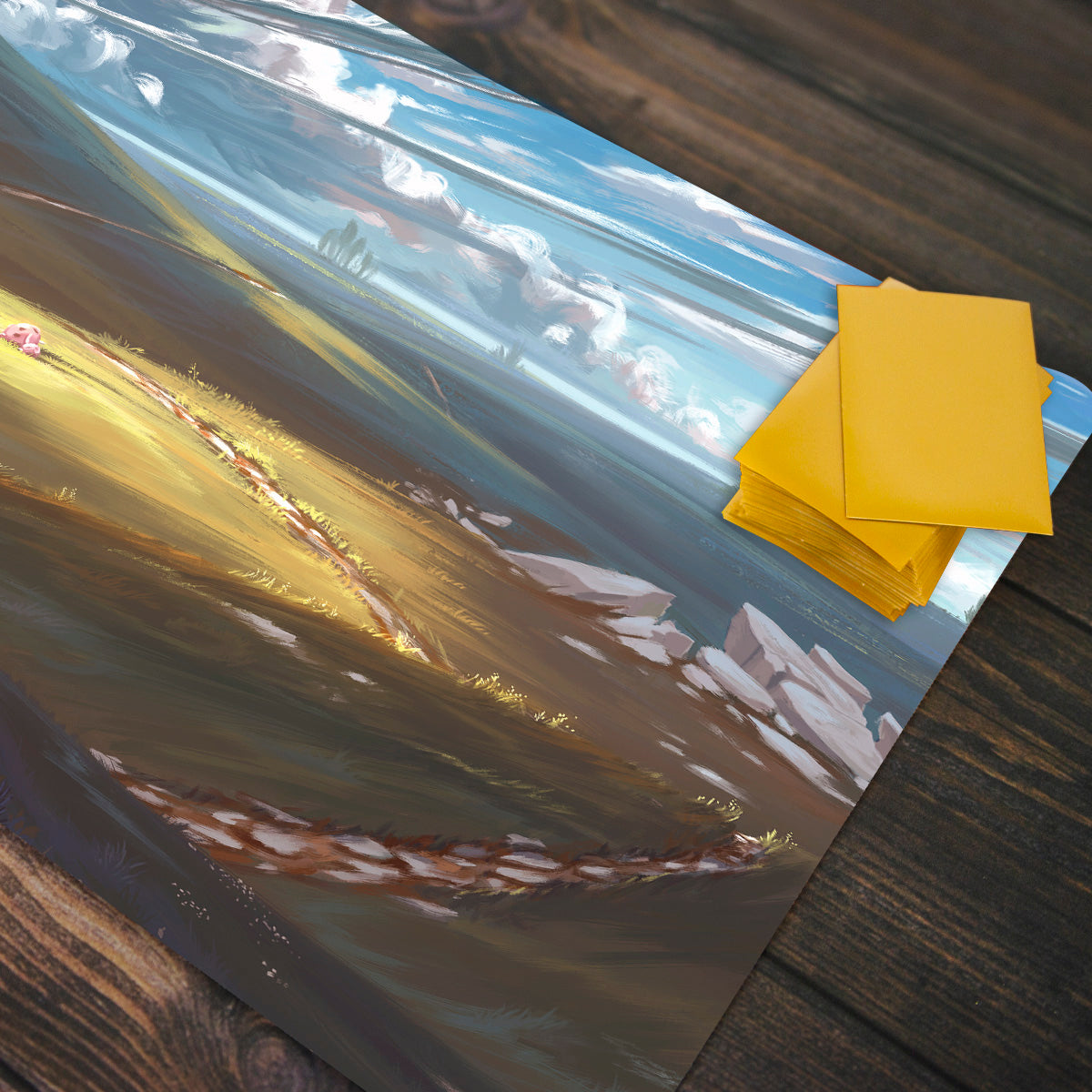 Wandering Plains Playmat - Premium Desk Mat from Inked Gaming - Just $34.99! Shop now at Game Crave Tournament Store