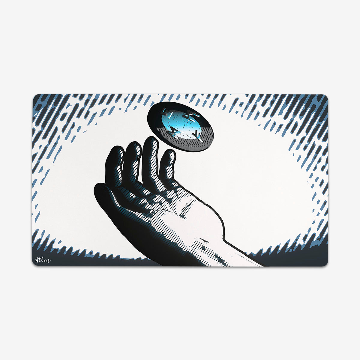 The Rune Stone Playmat - Premium Playmat from Inked Gaming - Just $34.99! Shop now at Game Crave Tournament Store