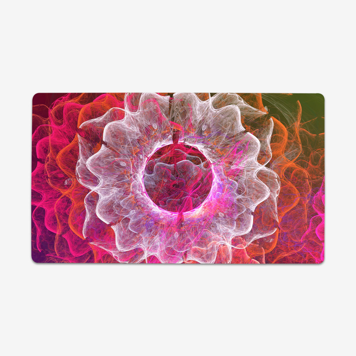 White Rose Playmat - Premium Playmat from Inked Gaming - Just $34.99! Shop now at Game Crave Tournament Store