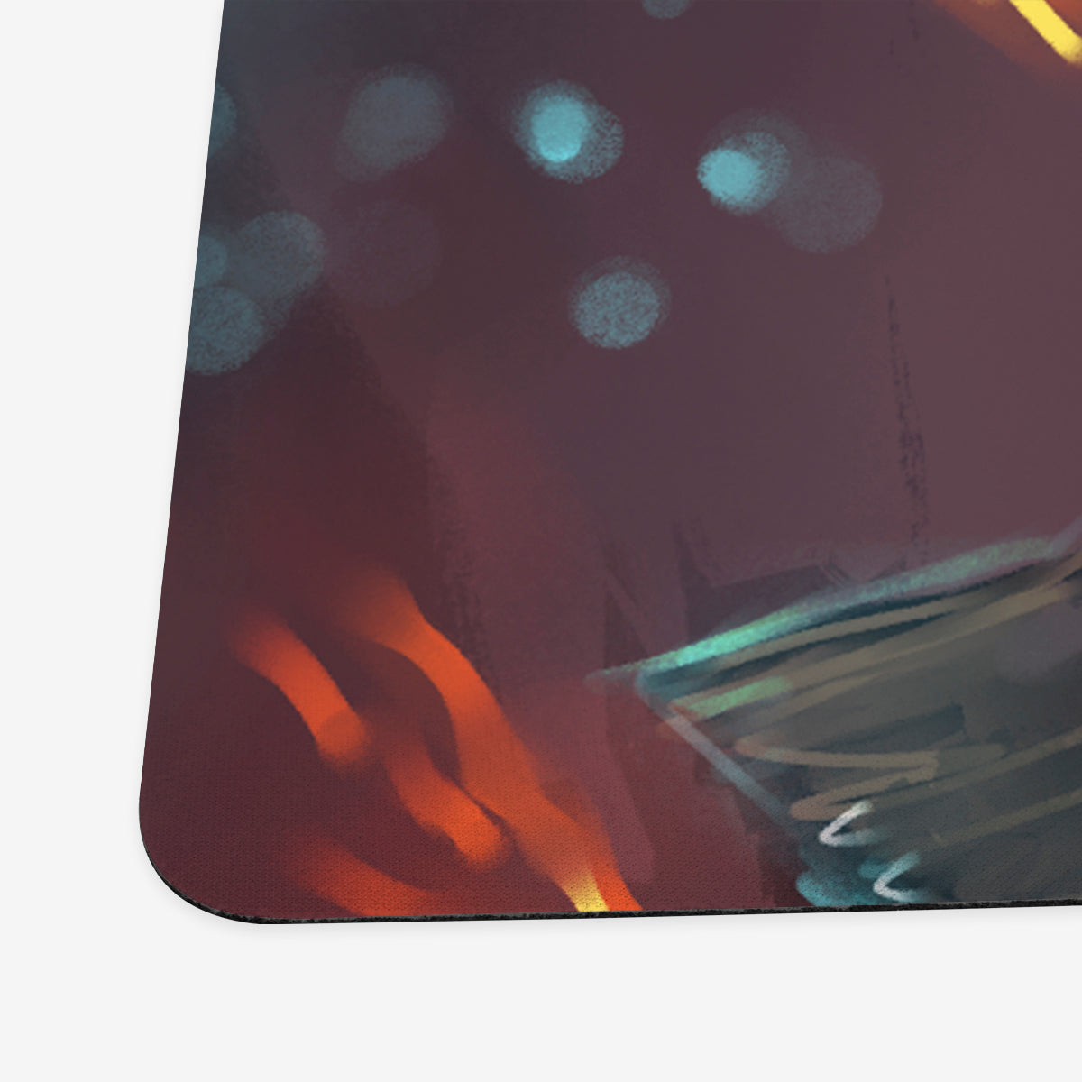 World On Fire Playmat - Premium Playmat from Inked Gaming - Just $34.99! Shop now at Game Crave Tournament Store
