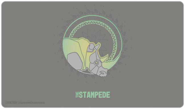 The Stampede Playmat - Premium Playmat from Inked Gaming - Just $34.99! Shop now at Game Crave Tournament Store