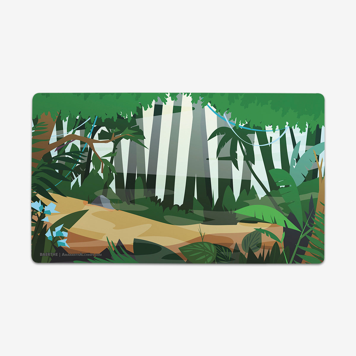 Vacation Forest Playmat - Premium Playmat from Inked Gaming - Just $34.99! Shop now at Game Crave Tournament Store