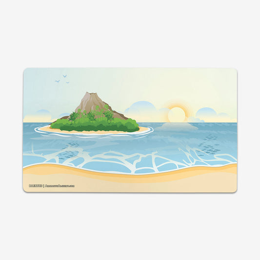 Vacation Island Playmat - Premium Playmat from Inked Gaming - Just $34.99! Shop now at Game Crave Tournament Store