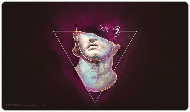 Vapor Dream Playmat - Premium Playmat from Inked Gaming - Just $34.99! Shop now at Game Crave Tournament Store