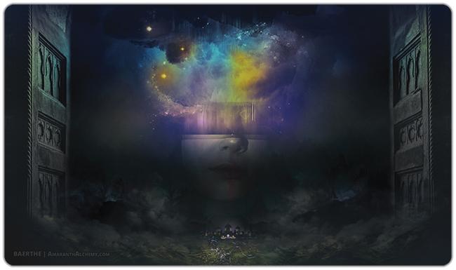 Temple of Night Playmat - Premium Playmat from Inked Gaming - Just $34.99! Shop now at Game Crave Tournament Store