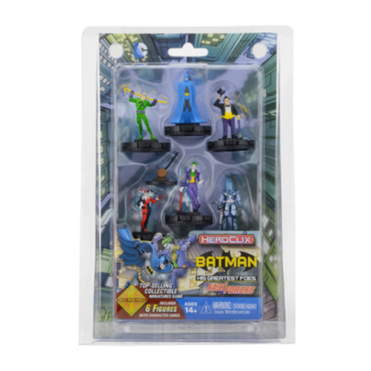HeroClix - Batman His Greatest Foes Fast Forces - Premium HCX Sealed from Wizkids - Just $9.99! Shop now at Game Crave Tournament Store
