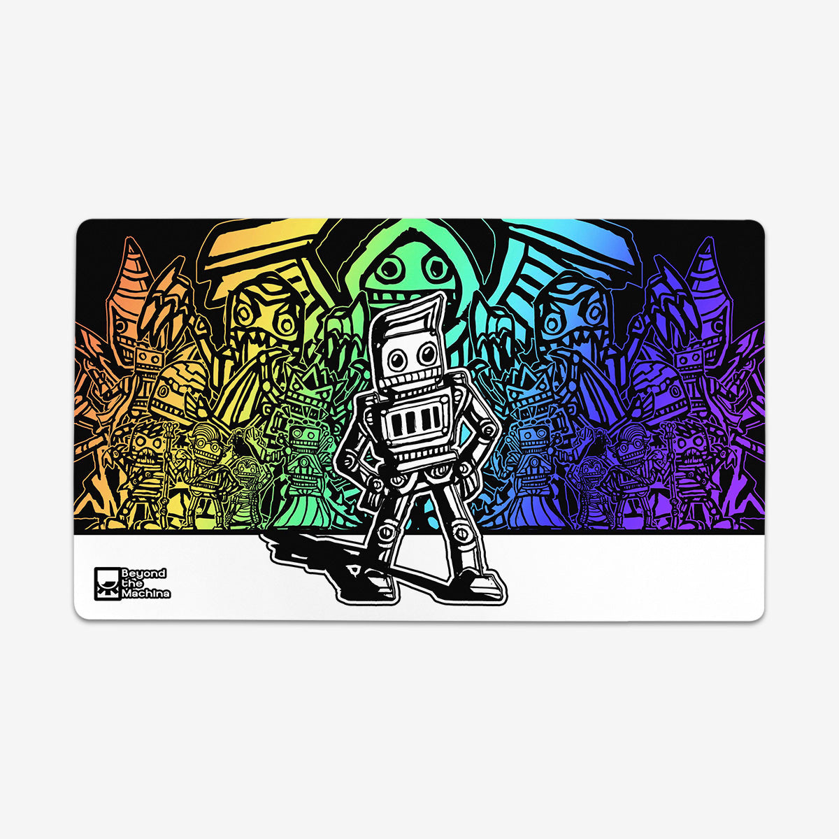 The Robots Playmat - Premium Playmat from Inked Gaming - Just $34.99! Shop now at Game Crave Tournament Store