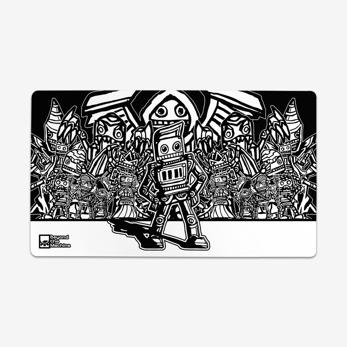 The Robots Playmat - Premium Playmat from Inked Gaming - Just $34.99! Shop now at Game Crave Tournament Store