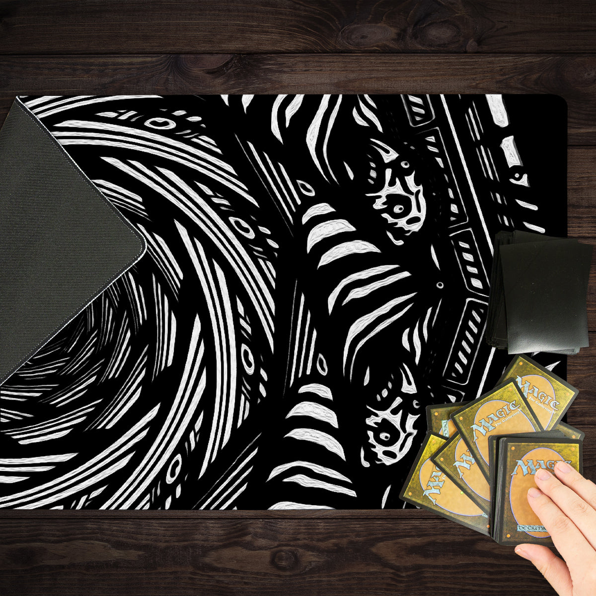 The Void Abstract Playmat - Premium Playmat from Inked Gaming - Just $34.99! Shop now at Game Crave Tournament Store