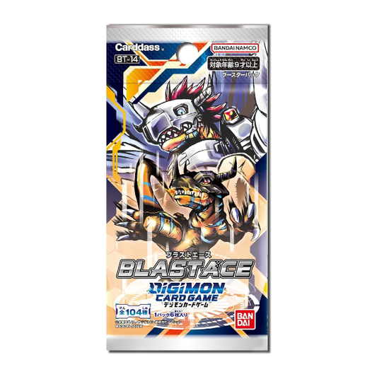Digimon TCG - Blast Ace Booster Pack [BT14] - Premium DGM Sealed from Bandai - Just $5.49! Shop now at Game Crave Tournament Store
