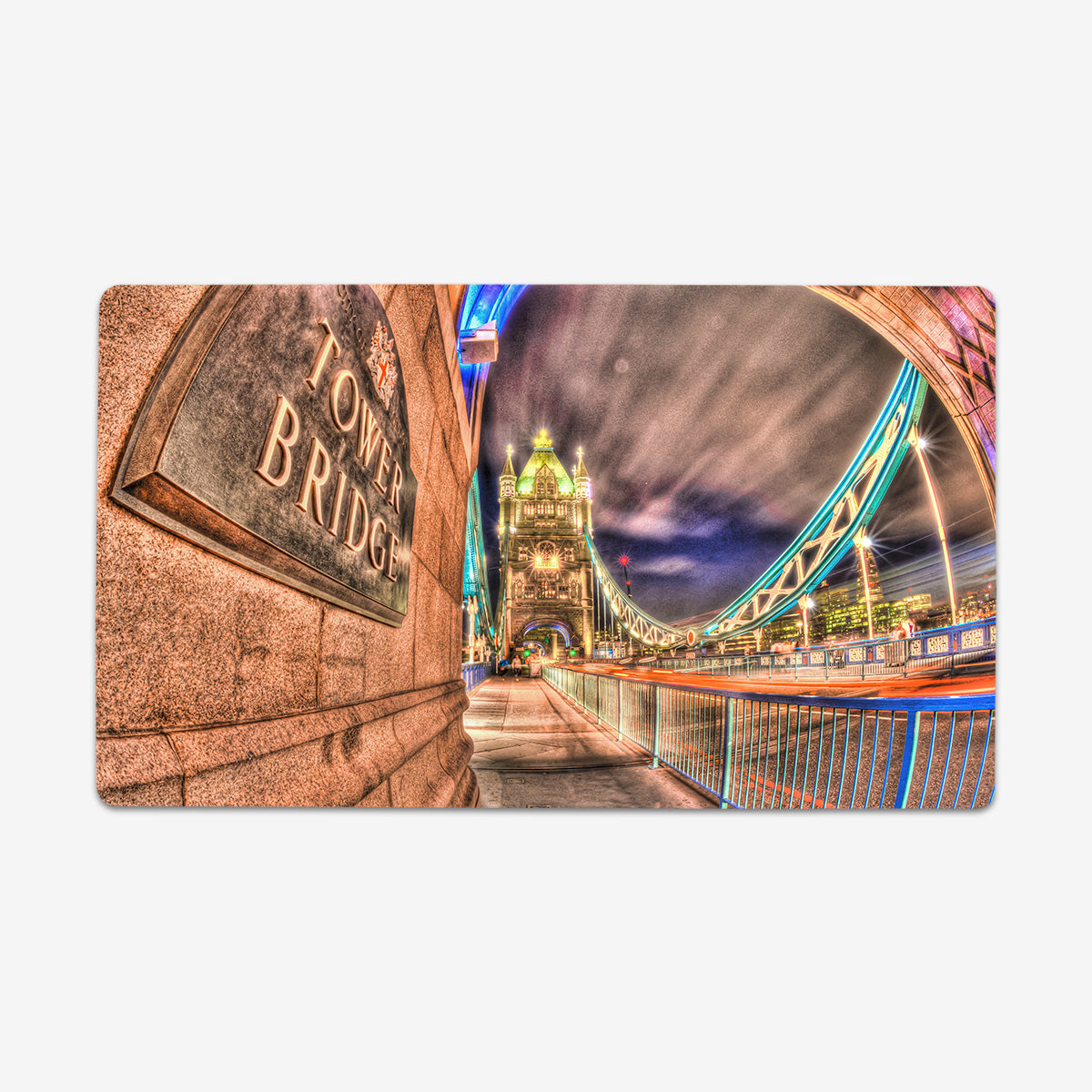 Tower Bridge London 2 Playmat - Premium Playmat from Inked Gaming - Just $34.99! Shop now at Game Crave Tournament Store