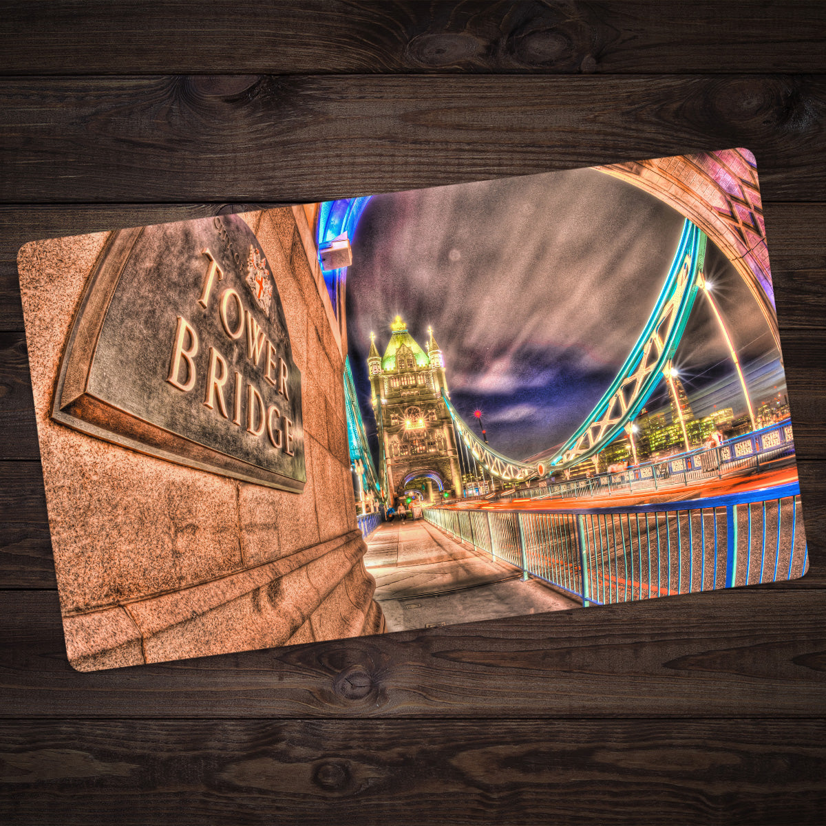 Tower Bridge London 2 Playmat - Premium Playmat from Inked Gaming - Just $34.99! Shop now at Game Crave Tournament Store