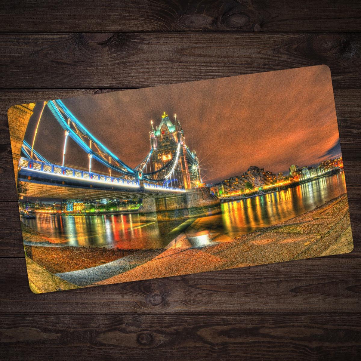 Tower Bridge London Playmat - Premium Playmat from Inked Gaming - Just $34.99! Shop now at Game Crave Tournament Store