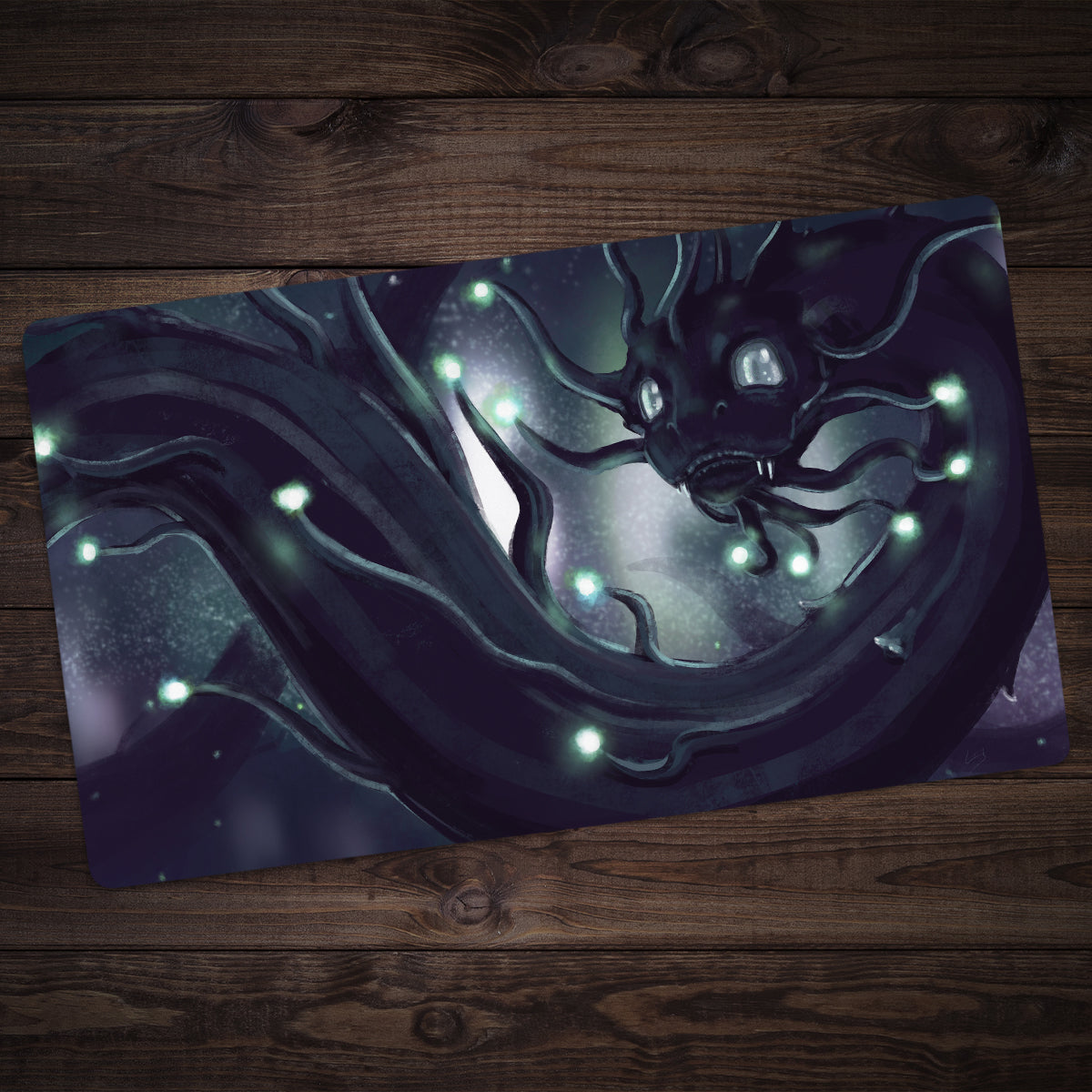 Space Dragon Playmat - Premium Playmat from Inked Gaming - Just $34.99! Shop now at Game Crave Tournament Store