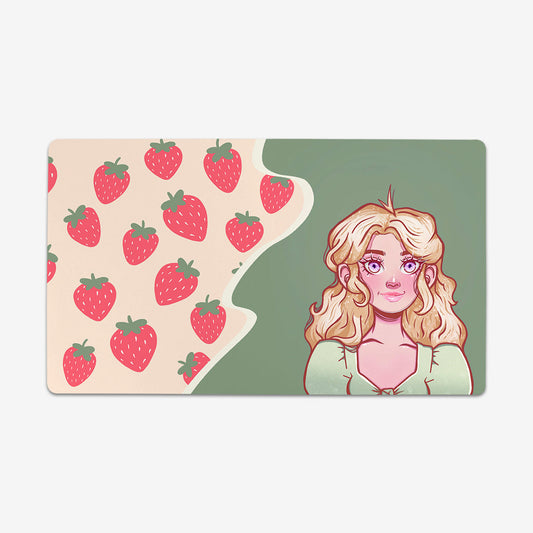 Strawberry Gardens Playmat - Premium Playmat from Inked Gaming - Just $34.99! Shop now at Game Crave Tournament Store