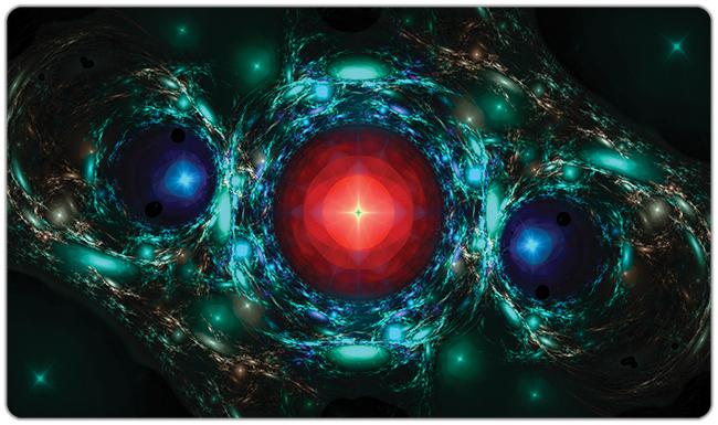 The Trifold Expanse Playmat - Premium Playmat from Inked Gaming - Just $34.99! Shop now at Game Crave Tournament Store