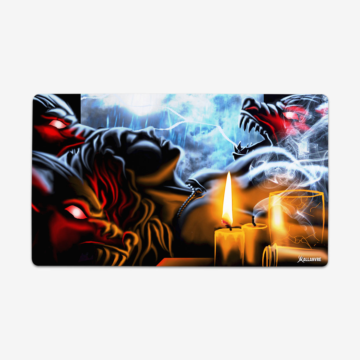 To Sleep With Wolves Playmat - Premium Playmat from Inked Gaming - Just $34.99! Shop now at Game Crave Tournament Store