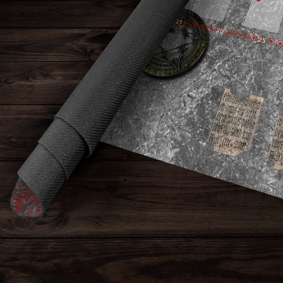 UFS Bloody Playmat - Premium Playmat from Inked Gaming - Just $34.99! Shop now at Game Crave Tournament Store