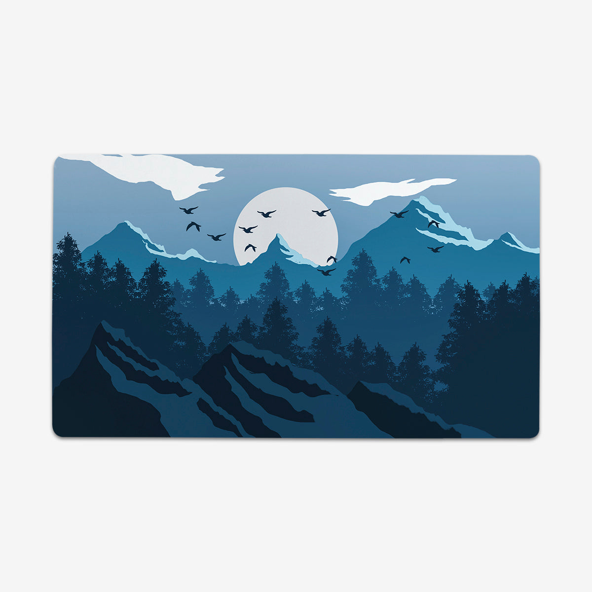 Winter Forest Playmat - Premium Playmat from Inked Gaming - Just $34.99! Shop now at Game Crave Tournament Store
