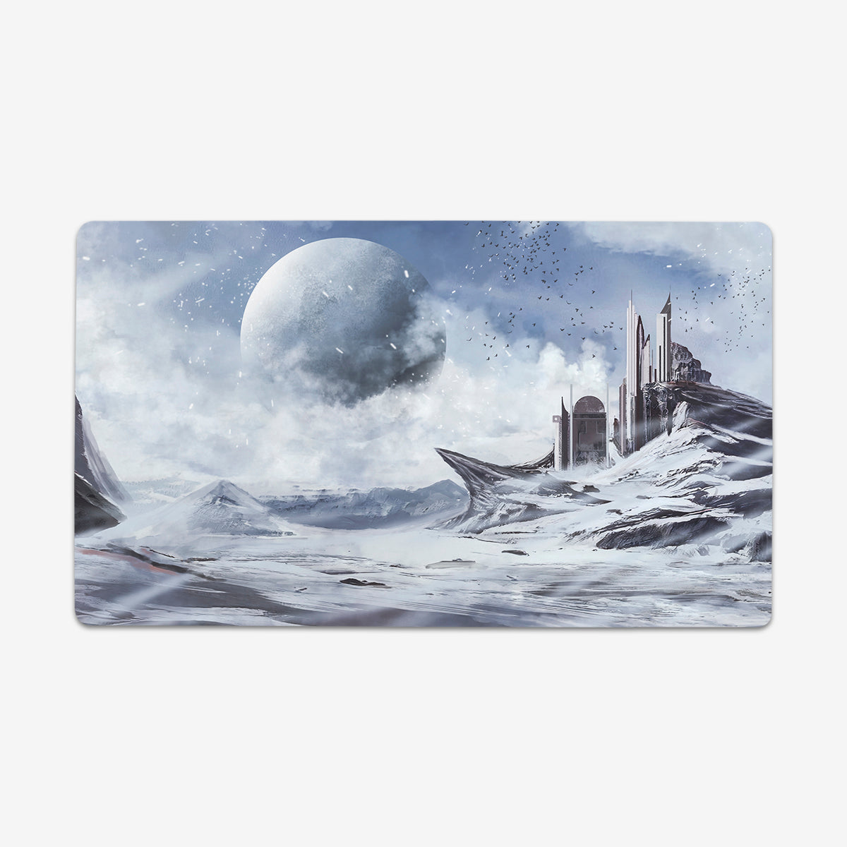 Snow Castle Playmat - Premium Playmat from Inked Gaming - Just $34.99! Shop now at Game Crave Tournament Store