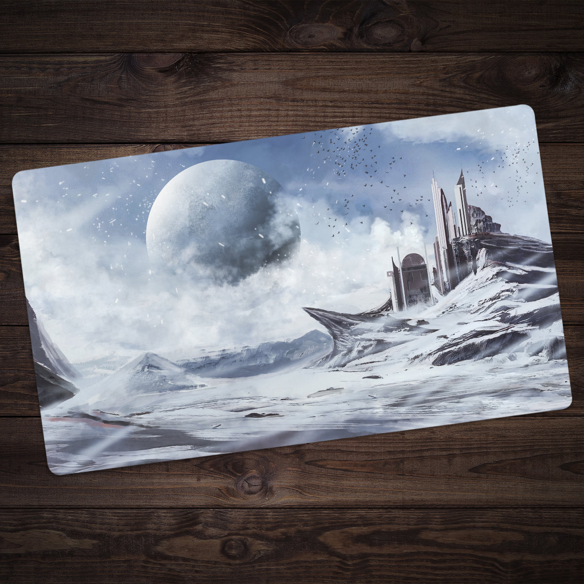 Snow Castle Playmat - Premium Playmat from Inked Gaming - Just $34.99! Shop now at Game Crave Tournament Store