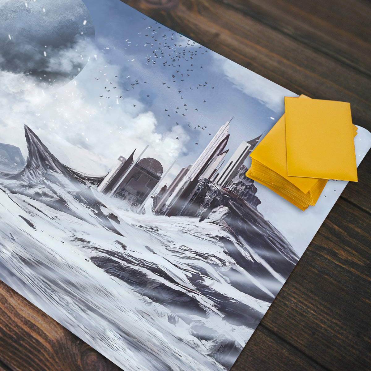 Snow Castle Playmat - Premium Playmat from Inked Gaming - Just $34.99! Shop now at Game Crave Tournament Store