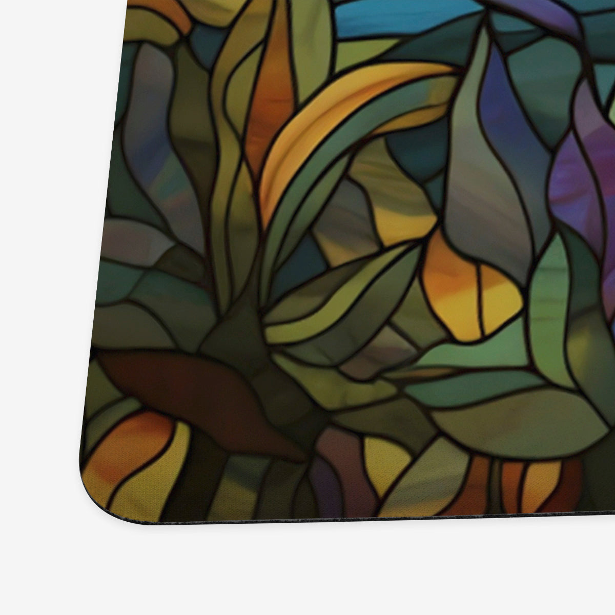 Stained Glass T-Rex Playmat - Premium Playmat from Inked Gaming - Just $34.99! Shop now at Game Crave Tournament Store