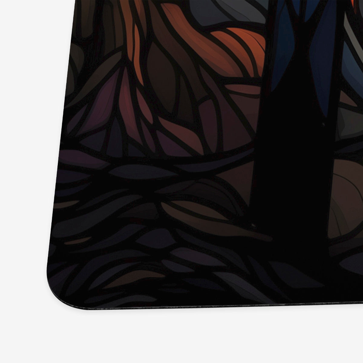 Stained Glass Wildfire Playmat - Premium Playmat from Inked Gaming - Just $34.99! Shop now at Game Crave Tournament Store