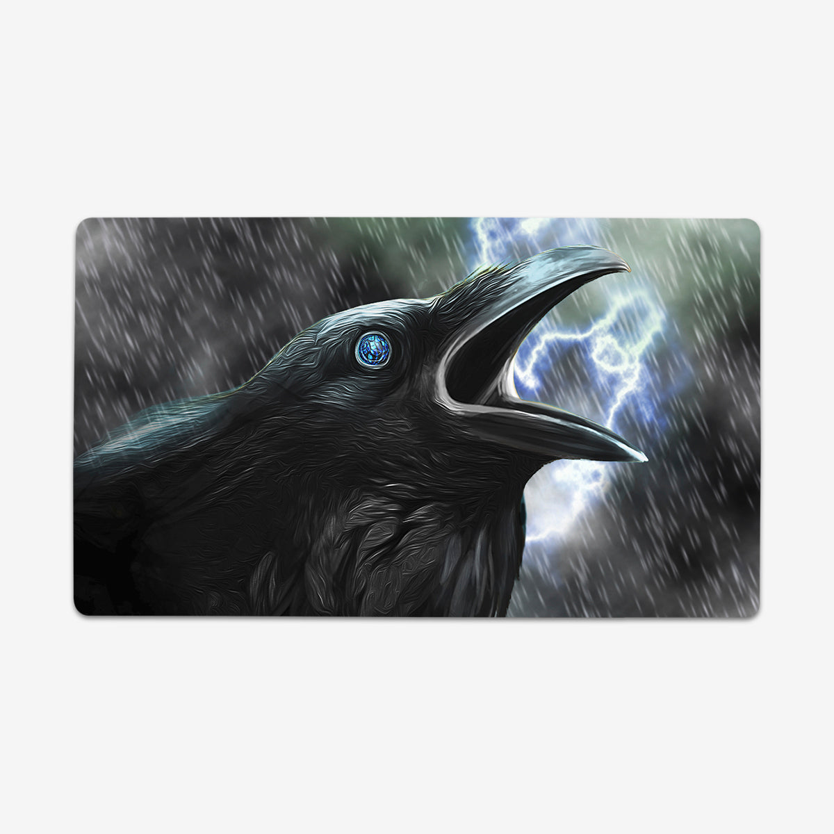 Storm Crow Playmat - Premium Playmat from Inked Gaming - Just $34.99! Shop now at Game Crave Tournament Store