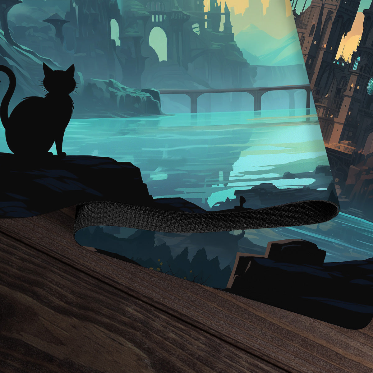 Stray Cat Playmat - Premium Playmat from Inked Gaming - Just $34.99! Shop now at Game Crave Tournament Store