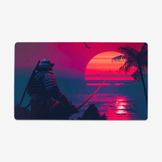 Sunset Samurai Playmat - Premium Playmat from Inked Gaming - Just $34.99! Shop now at Game Crave Tournament Store