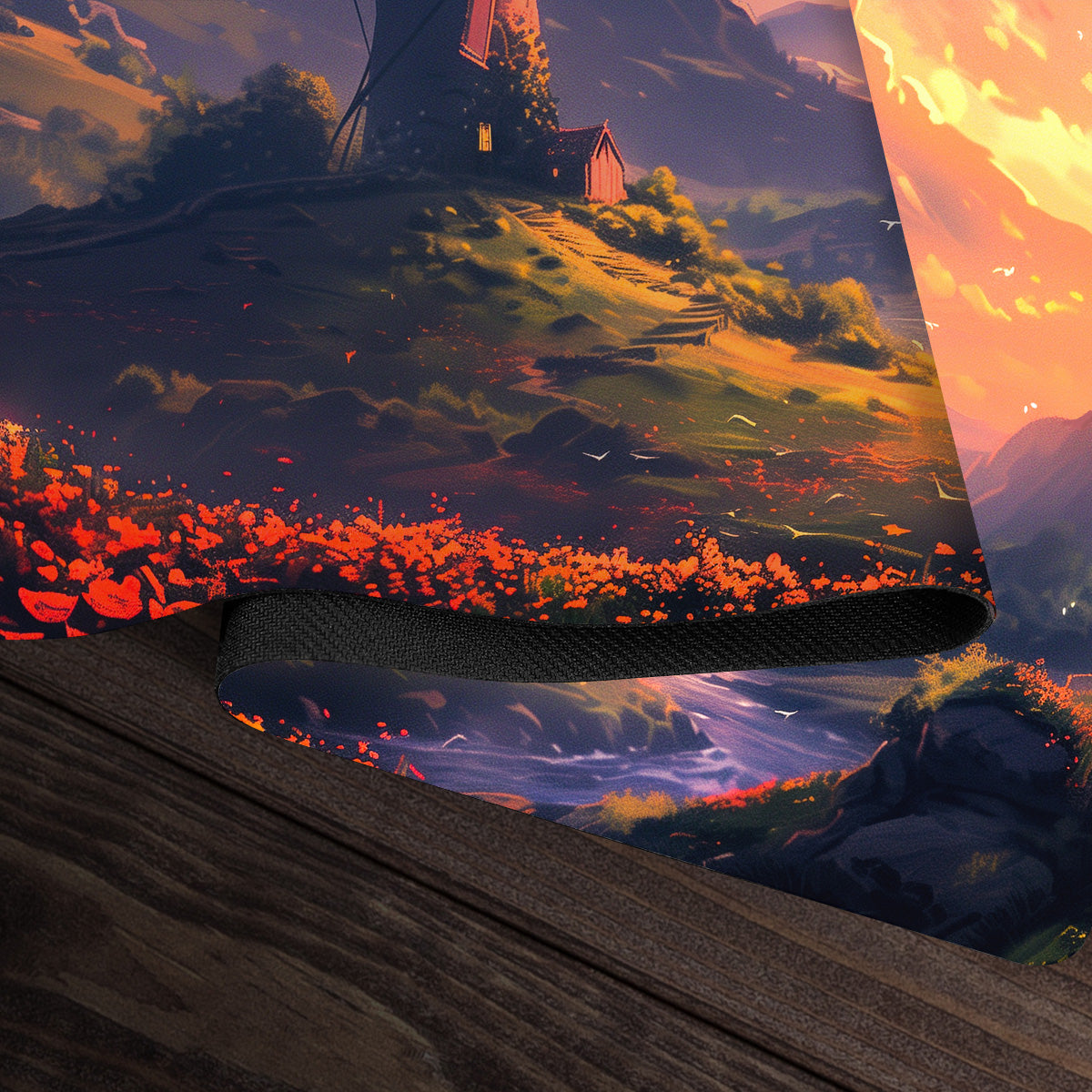 Sunset Windmill Playmat - Premium Playmat from Inked Gaming - Just $34.99! Shop now at Game Crave Tournament Store