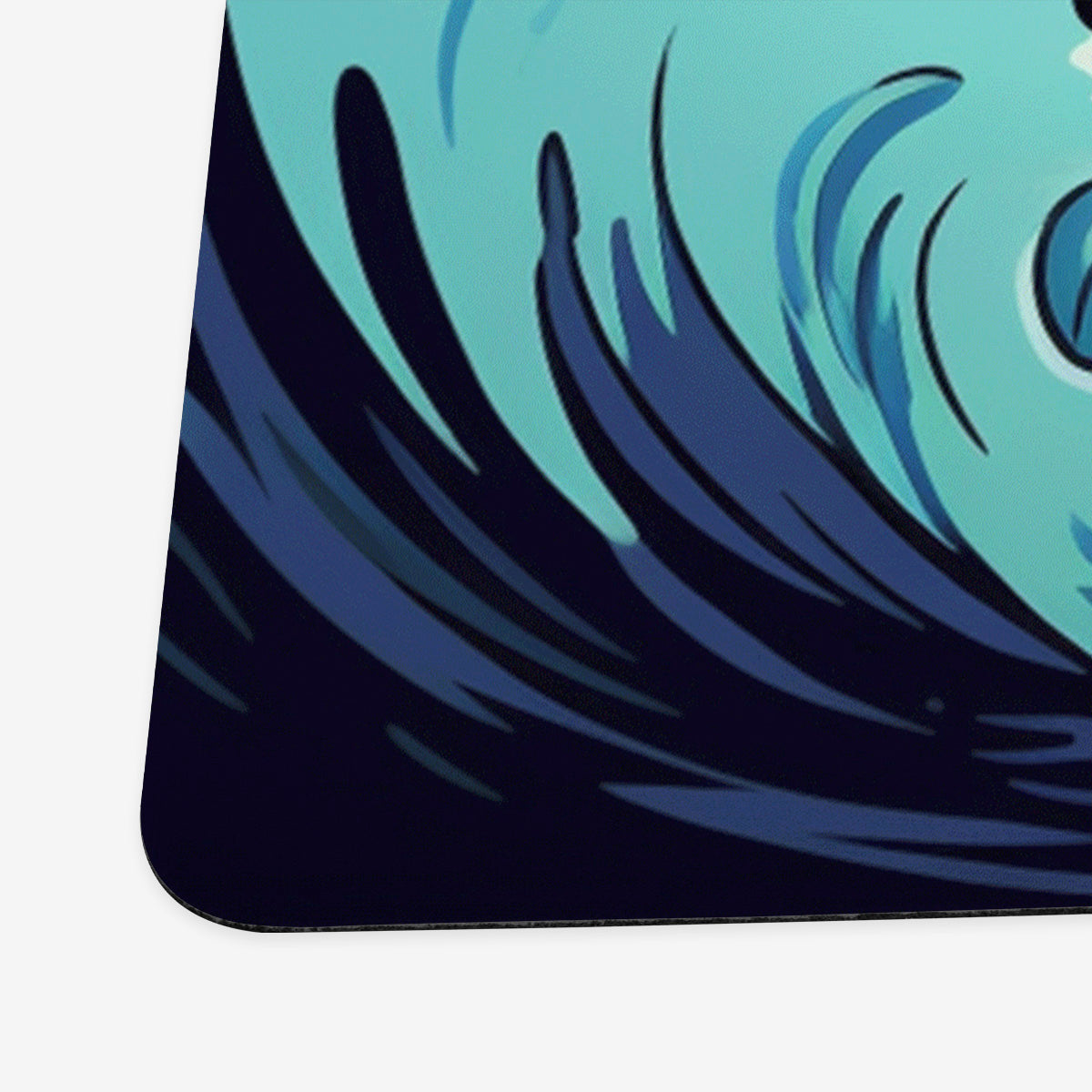 The Old One Among Waves Playmat - Premium Playmat from Inked Gaming - Just $34.99! Shop now at Game Crave Tournament Store